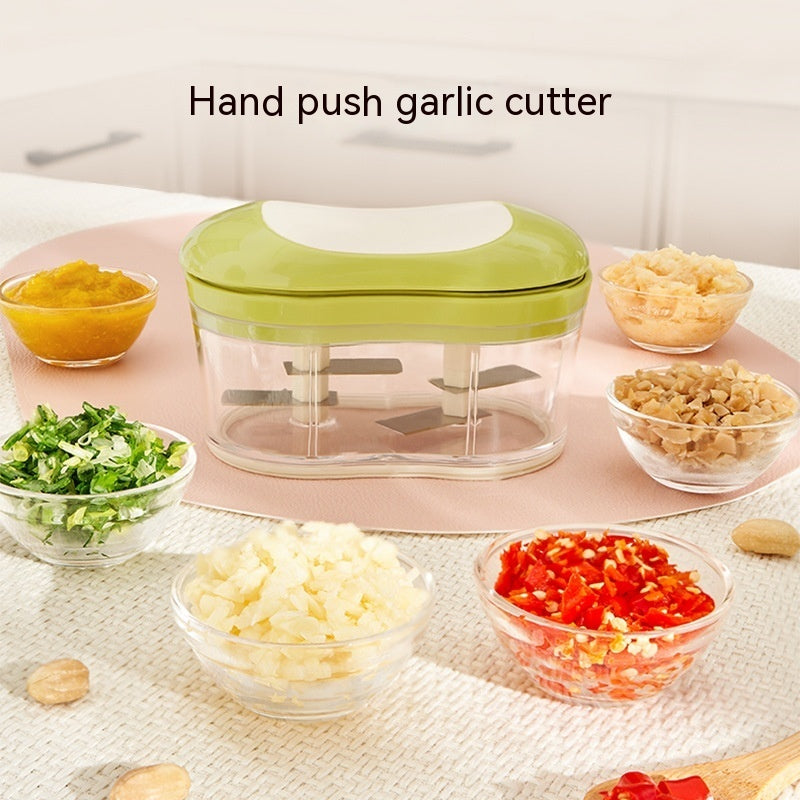 Galuxia Household Multi-function Hand Push Garlic Press Kitchen Gadgets