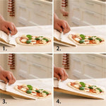 Galuxia Kitchen Gadgets Sliding Pizza Shovel Non Stick Pizza Smooth Cutting Board Storage Transfer Board Kitchen Baking Tool