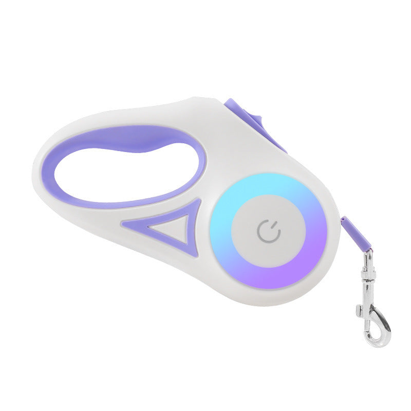 Galuxia Dog Leash Retractable Leash And Dog Collar Spotlight Automatic Pet Dog Cat Traction Rope For Small Medium Dogs Pet Product