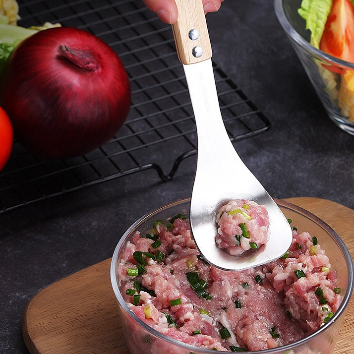 Galuxia Stainless Steel Pressed Meatball Maker Granules Tool Creative Homemade Lean Meatballs Kitchen Gadgets