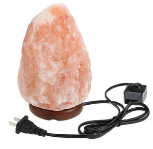 Galuxia Crystal salt lamp socket lamp creative decoration gift rose salt lamp night light bedside lamp