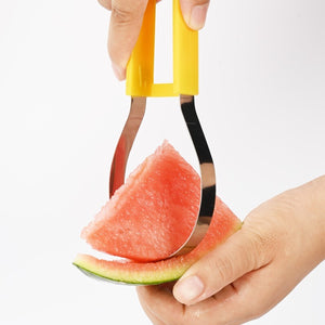 Galuxia 3-in-1 Fruit Digger Fruit Carving Knife Set Cutter Fruit Platter Separator Kitchen Gadgets Watermelon Ice Cream Baller Scoop