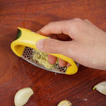 Galuxia Stainless Steel Garlic Masher Garlic Press Household Manual Curve Fruit Vegetable Tools Kitchen Gadgets
