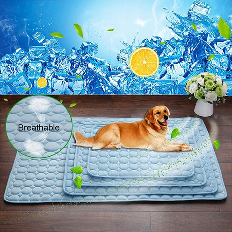 Galuxia Pet Dog Cat Ice Silk Cold Nest Pad For Cooling In Summer