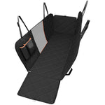 Galuxia Dog Car Seat Cover View Mesh Pet Carrier Hammock Safety Protector Car Rear Back Seat Mat With Zipper And Pocket For Travel