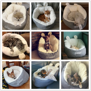 Galuxia Pet Dog Bed Warming Soft Sleeping Bag Cushion Puppy Kennel