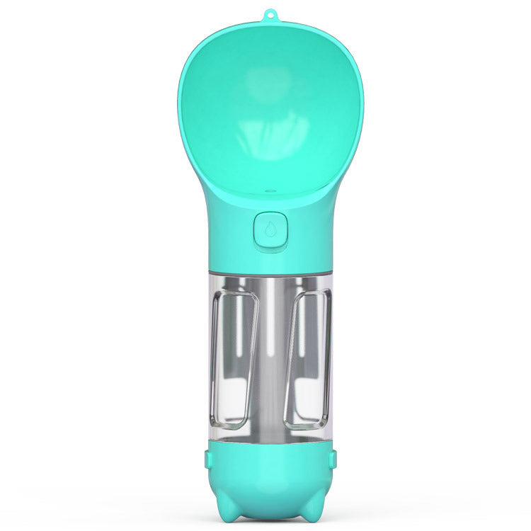 Galuxia Pet Water Bottle Feeder Bowl Garbage Bag Storage Portable Pet Outdoor Travel 3 In 1 Dog Water Bottle