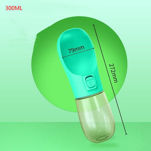 Galuxia Pet Dog Water Bottle Feeder Bowl Portable Water Food Bottle Pets Outdoor Travel Drinking Dog Bowls Water Bowl For Dogs