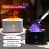Galuxia 2022 Best Selling USB Ultrasonic Flame Humidifier Led RGB Colorful Essential Oil Fire Flame Aroma Diffuser