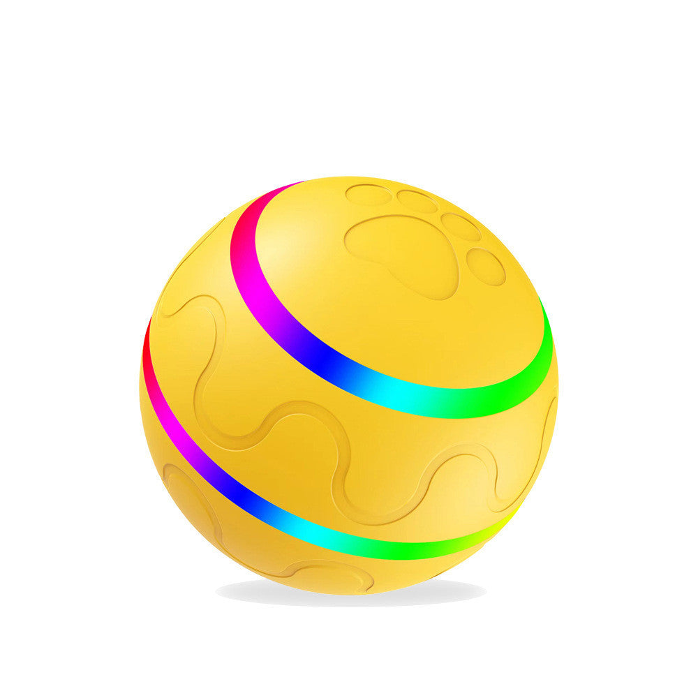 Galuxia Pet New Cat Wicked Ball Toy Intelligent Ball USB Cat Toys Self Rotating Ball Automatic Rotation Ball