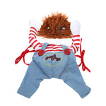 Galuxia Halloween Pet Costume Pet Dog Funny Clothes Adjustable Dog Cosplay Costume Scary Costume Party Gatherings