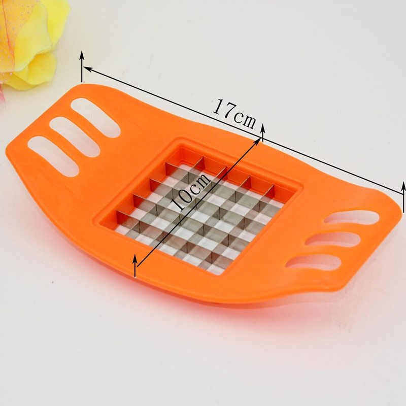 Galuxia kitchen gadgets 2 Blades Potato Cutter Chopper Stainless French Fries Slicer for kitchen cortador de vegetales Home Kitchen Tool