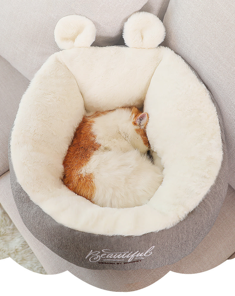 Galuxia Pet Dog Bed Warming Soft Sleeping Bag Cushion Puppy Kennel