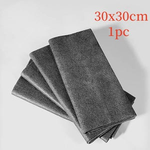 Galuxia Thickened Magic Cleaning Cloth Microfiber Surface Instant Polishing Household Cleaning Cloth For Glass Windows Mirrors Car Kitchen Gadgets
