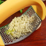 Galuxia Stainless Steel Garlic Masher Garlic Press Household Manual Curve Fruit Vegetable Tools Kitchen Gadgets