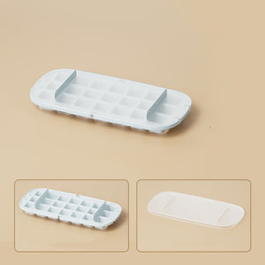 Galuxia Ice Box Ice Cube Tray Grid High Capacity Food Grade Kitchen Gadgets