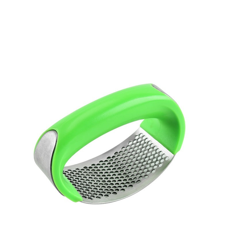 Galuxia Stainless Steel Garlic Masher Garlic Press Household Manual Curve Fruit Vegetable Tools Kitchen Gadgets