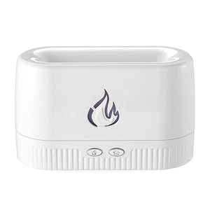 Galuxia Factory Price Flame Humidifier Aroma Diffusers Machine Home Bedroom Silent Essential Oil Flame Aroma Diffuser