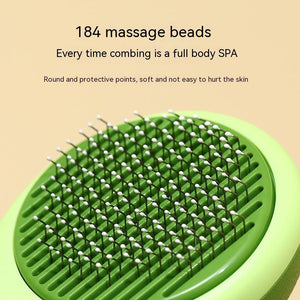 Galuxia Cat Brush Hair Remover Cleaning Avocado Shaped Dog Grooming Tool Pet Combs Brush Stainless Steel Needle Pet Cleaning Care