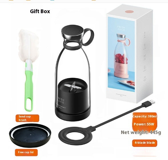 Galuxia 350ML Electric Juicer Blender Mixer USB Rechargeable Machine Household Portable Blender Maker Cup Kitchen Tool Kit