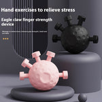 Adjustable Hand Gripper for Forearm & Finger Strength - Gym Resistance Ball for Climbing & Training