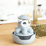 Galuxia Octopus Pot Brush Self Adding Liquid Kitchen Tools Gadgets Cleaner