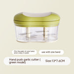 Galuxia Household Multi-function Hand Push Garlic Press Kitchen Gadgets