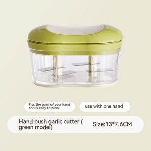Galuxia Household Multi-function Hand Push Garlic Press Kitchen Gadgets
