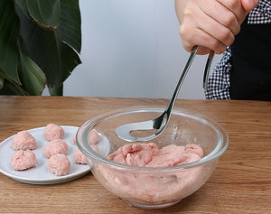 Galuxia Stainless Steel Pressed Meatball Maker Granules Tool Creative Homemade Lean Meatballs Kitchen Gadgets