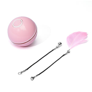 Galuxia LED Laser Electronic Rolling Pet Funny Cat Toy Ball