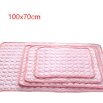 Galuxia Pet Dog Cat Ice Silk Cold Nest Pad For Cooling In Summer