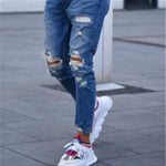 Galuxia Hole men''s jeans