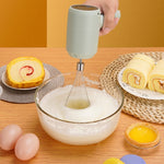 Galuxia Electric Whisk Wireless Handheld Rechargeable Cream Mixer Kitchen Gadgets