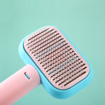 Galuxia New Pet Cat Dog Hair Brush Hair Massage Comb Open-Knot Brush Grooming Cleaning Tool Stainless Steel Comb