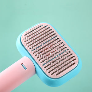Galuxia New Pet Cat Dog Hair Brush Hair Massage Comb Open-Knot Brush Grooming Cleaning Tool Stainless Steel Comb
