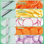 Galuxia Household Vegetable Cutting Potato Slicer Shredder Multifunctional Fruit Julienne Slicer Grater With Handle Kitchen Gadgets