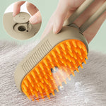 Galuxia Cat Steam Brush Steamy Dog Brush 3 In 1 Electric Spray Cat Hair Brushes For Massage Pet Grooming Comb Hair Removal Combs Pet Products