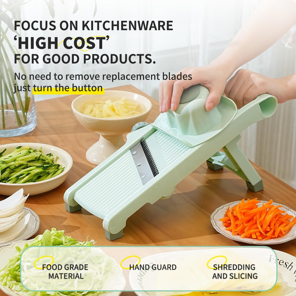 Galuxia Household Vegetable Cutting Potato Slicer Shredder Multifunctional Fruit Julienne Slicer Grater With Handle Kitchen Gadgets