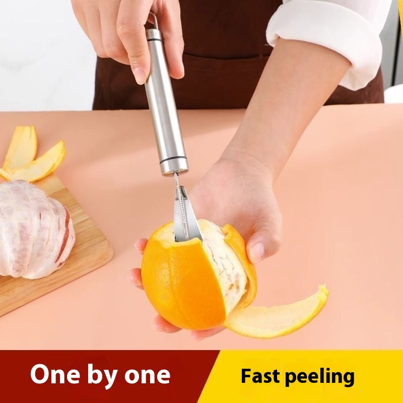 Galuxia Orange-peeling Device Stainless Steel Household Peeling Kitchen Gadgets