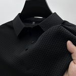 Galuxia Mesh Ice Silk Short Sleeve T-shirt Mens Clothing