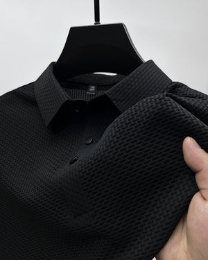 Galuxia Mesh Ice Silk Short Sleeve T-shirt Mens Clothing