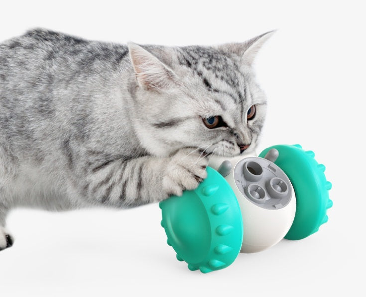 Galuxia Cat And Dog Toys Slow Food Interactive Balance Car Multifunctional Fun Development Smart Pet Feeding Dog Toy Car Pets Products