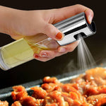 Galuxia BBQ Healthy Kitchen Cooking Oil Vinegar Spray Bottle Push Type Oil Spray BottlePump Oil Tank Leakproof BBQ Sprayer BBQ Tools Kitchen Gadgets