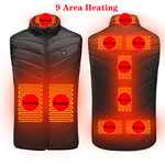 Galuxia Heated Vest Washable Usb Charging Electric Winter Clothes
