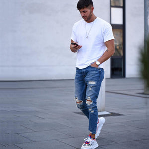 Galuxia Hole men''s jeans