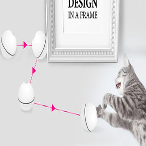 Galuxia LED Laser Electronic Rolling Pet Funny Cat Toy Ball
