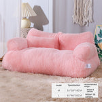 Galuxia Luxury Cat Bed Sofa Winter Warm Cat Nest Pet Bed For Small Medium Dogs Cats Comfortable Plush Puppy Bed Pet Supplies