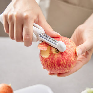 Galuxia 3 In 1 Multifunctional Rotary Paring Knife 360 Rotating Stainless Steel Peeler And Grater Kitchen Gadgets Multifunctional Paring Knife Stainless Steel Paring Knife For Peeling Shredding