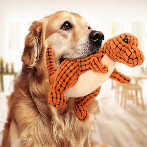 Galuxia Dinosaur Pet Toys Giant Dogs Pets Interactive Dog Toys For Large Dogs Chew Toys Chihuahua Plush Stuffing Squeakers