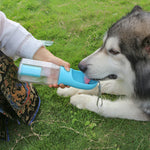 Galuxia Portable Cat Dog Water Bottle Food Feeder Drinker Poop Dispenser 3 In 1 Leak-proof Multifunctional Dog Water Bottle Pet Products